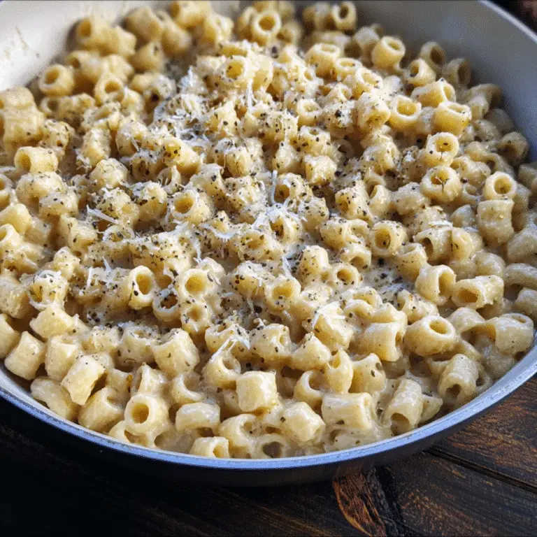 Creamy one-pan ditalini pasta recipe viral trend